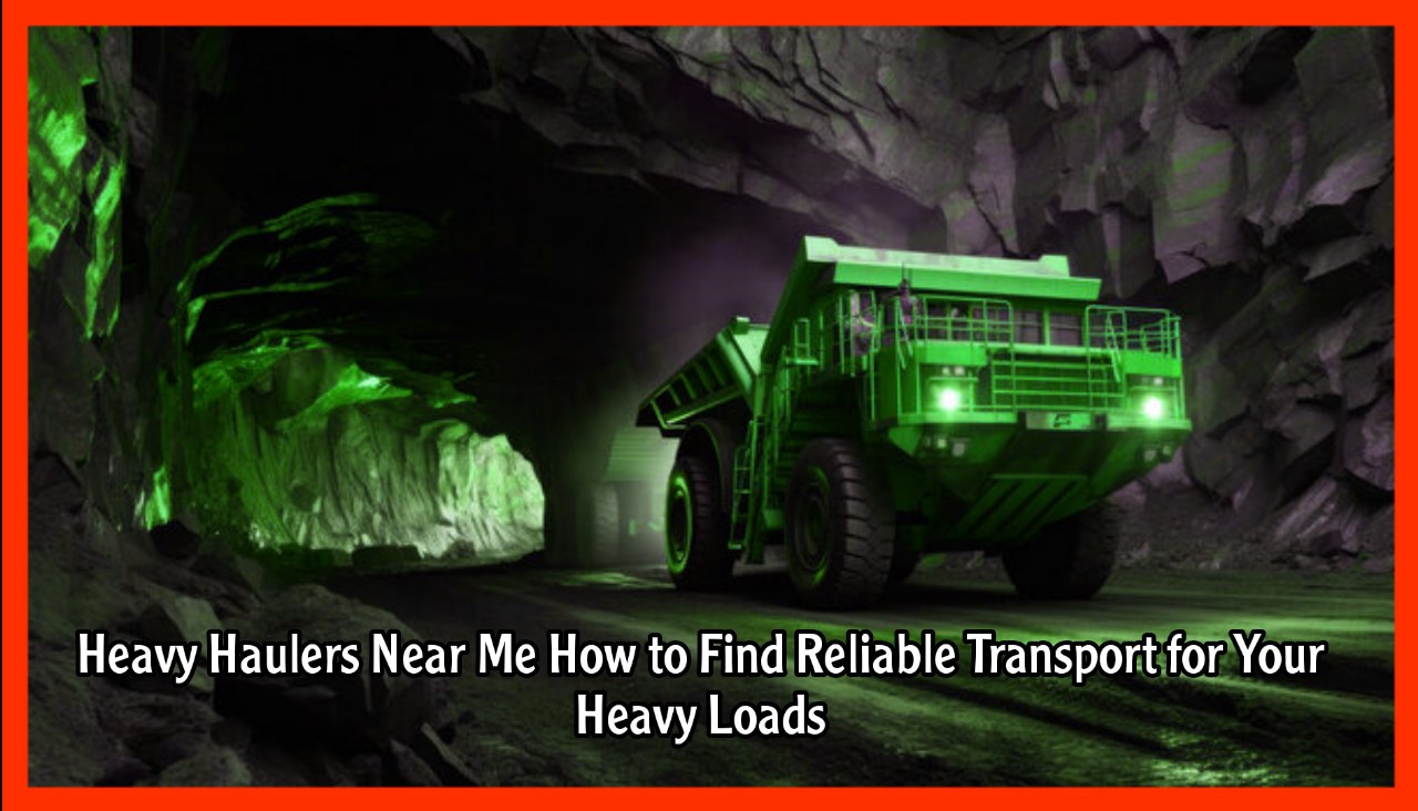 Heavy Haulers Near Me How to Find Reliable Transport for Your Heavy Loads